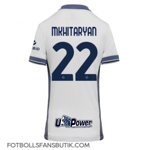Inter Milan Henrikh Mkhitaryan #22 Replika Bortatröja Damer 2024-25 Kortärmad